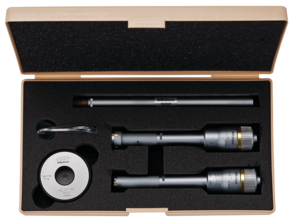 2-Point Internal Micrometer Holtest Set 0,5-0,8" (2 pcs.) 368-917