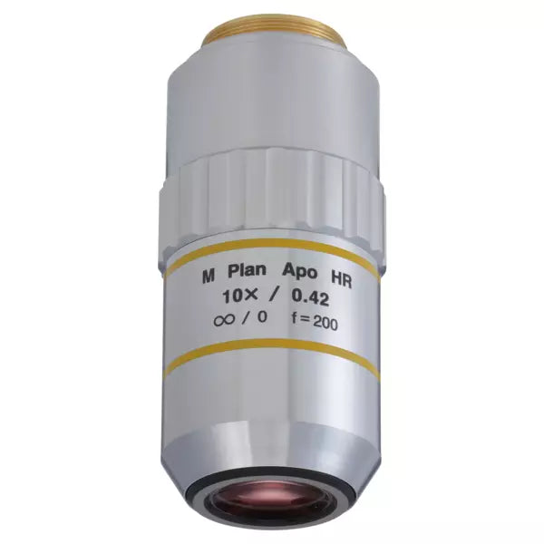 378-788-15 M Plan Apo HR 10X High resolution objective for bright-field observation in visible range