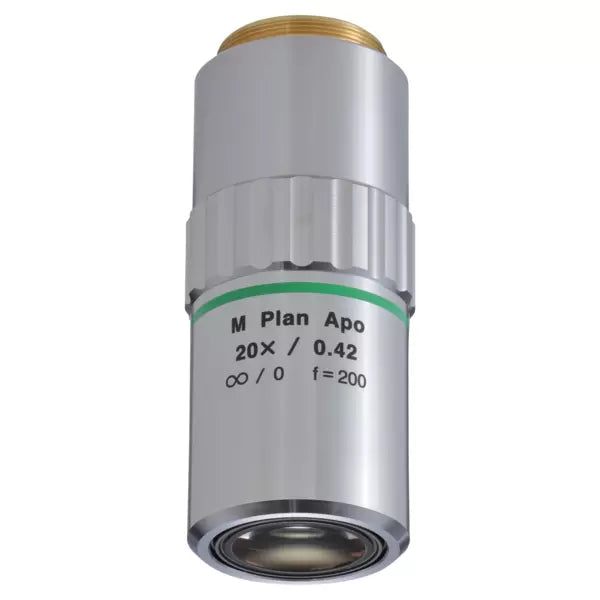 378-804-3 M Plan Apo 20X Objective for bright-field observation in visible range