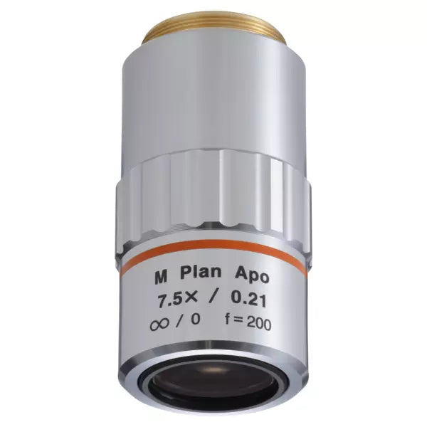 378-807-3 M Plan Apo 7.5X Objective for bright-field observation in visible range