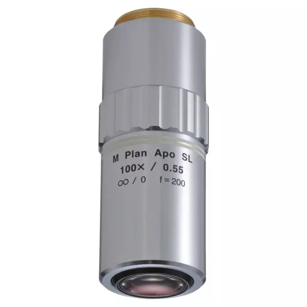 378-813-3 M Plan Apo SL 100X Objective for bright-field observation in visible range, SL Super Long working distance