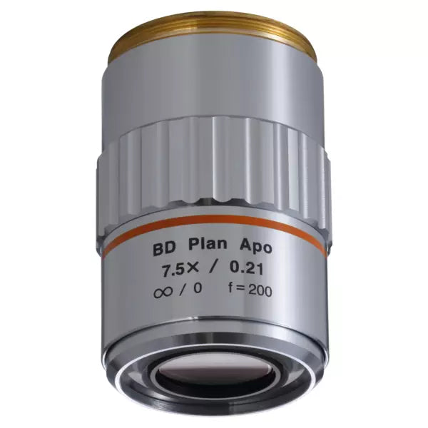 378-830-7 BD Plan Apo 7.5X Objective for bright/dark-field observation in visible range