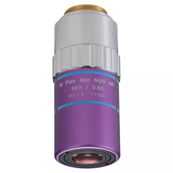 378-888-6 M Plan Apo NUV HR 50X High resolution objective for bright-field observation in near ultraviolett range