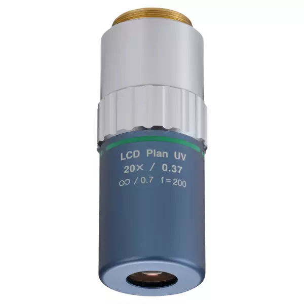 378-892-8 LCD Plan UV 20X(t0.7) Objective for bright-field observation in ultraviolet range with cover glass compensation