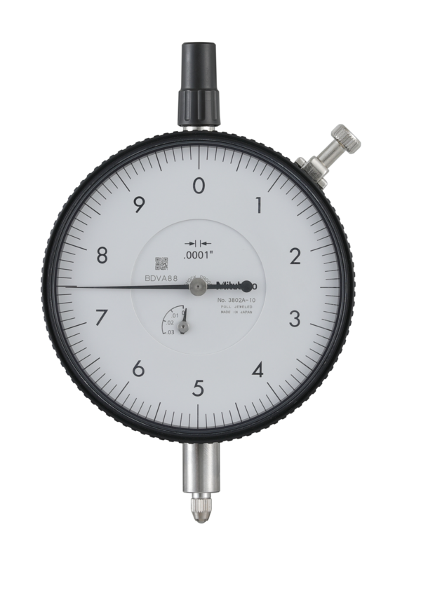 Dial Gauge, Lug Back, ANSI/AGD Type 3802S-10