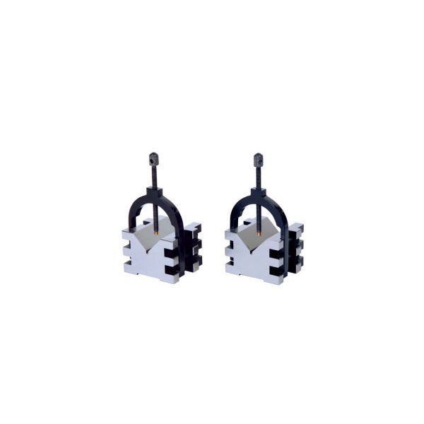 MHC Multi Use V-Block Set, 420-5490 Pair Precision V-blocks 65 x 75 x 50mm. Capacity 5-50mm