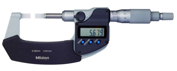 Digital Blade Micrometer, Blade=0,75mm 0-25mm 422-230-30