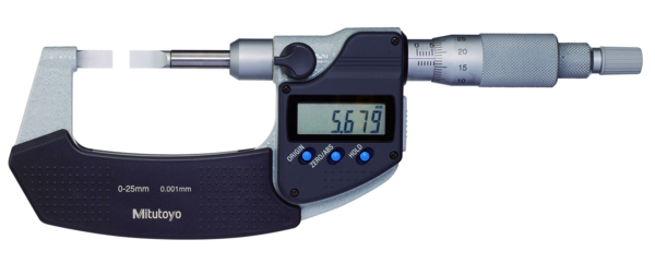 Digital Blade Micrometer, Blade=0,4mm 25-50mm 422-261-30