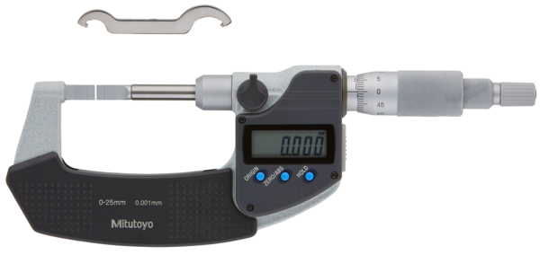Digital Blade Micrometer, Blade=0,4mm 0-25mm 422-260-30