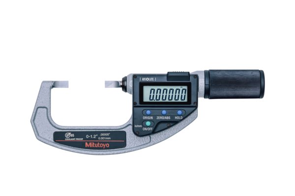 Absolute Digital Blade Mic. QuickMike Inch/Metric, IP65, 0-1,2" 422-421-20