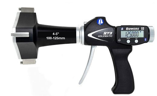 Bowers Digital 3 Point Holematic Micrometers Range: 4-5"/100-125mm XTH100i