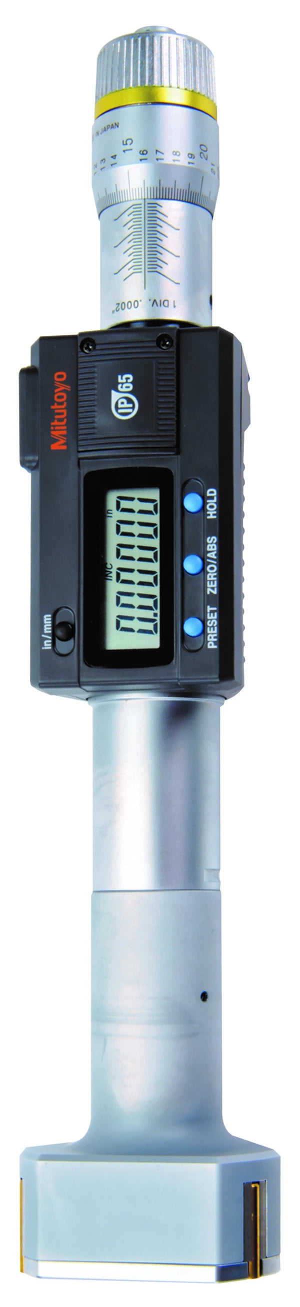 Digital 3-Point Internal Micrometer  50.8-63.5mm/2-2.5″ 468-270