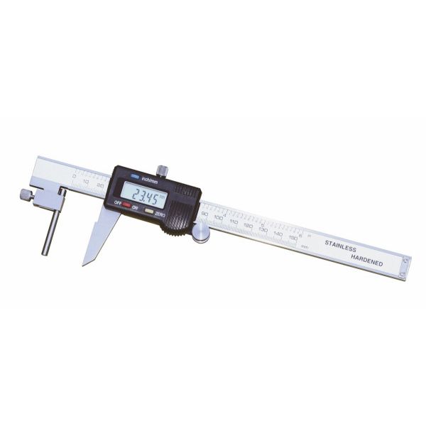 Inspec 405-13-212 Electronic Tube Caliper 0-6"/0-150mm, Resolution .01mm/.0005", Data output