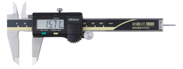 Digital ABS AOS Caliper, ID/OD Carb. Ja. 0-150mm 500-155-30