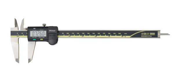 Digital ABS AOS Caliper, OD Carb. Jaws 0-200mm, Blade 500-235-30