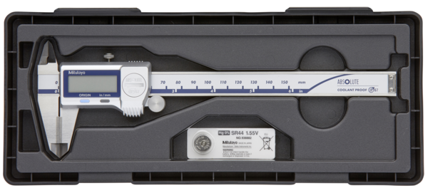 Digital ABSOLUTE Coolant Proof IP67 Carbide Caliper 0-150mm(0-6") OD/ID Carbide 500-733-20