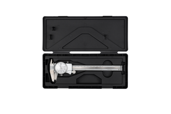 Dial Caliper ID/OD Carbide Tipped Jaws 0-150, 0,02mm, 2mm/rev., Metric 505-735