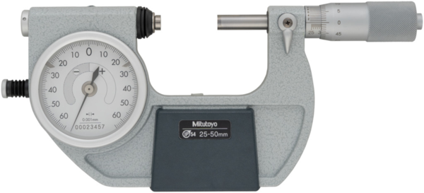 Indicating Micrometer with Button Right 25-50mm 510-122