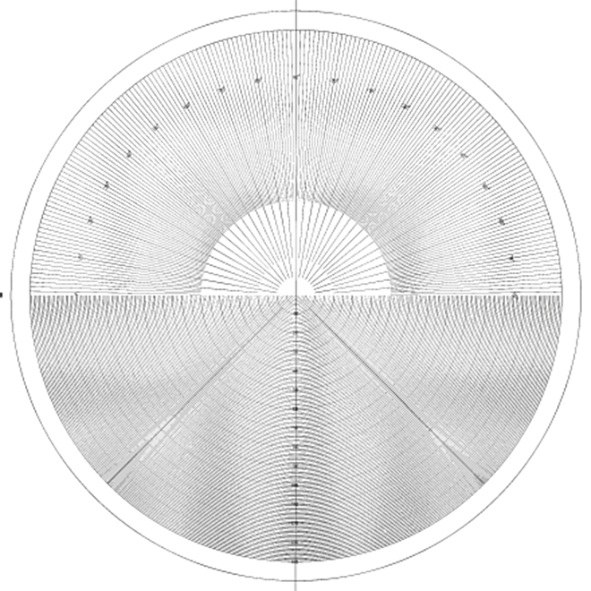 Overlay chart set for Projector No. 11-22 12AAM027