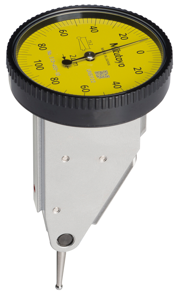 Dial Test Indicator, Vertical Type 0.8mm, 0.01mm, 8mm Stem 513-454-10E