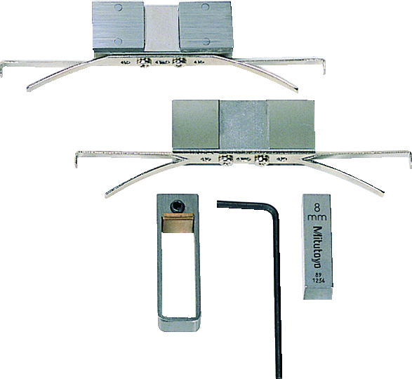 Mitutoyo Auxiliary 515-111  Block Kit for Bore Gauge for use with 515-374