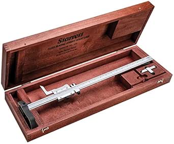 255 Series Vernier Height Gage without Case, 0-18" Range, 0.001" Graduation, 4-7/16" x 2-9/32" Base Dimension