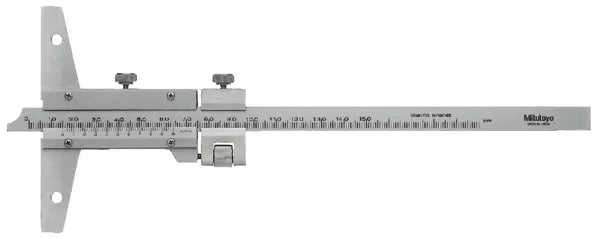 Vernier Depth Gauge 0-300mm, 0,02mm 527-123