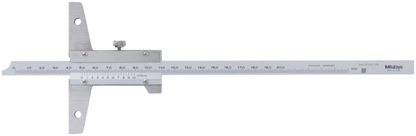 Vernier Depth Gauge 0-200mm, 0,05mm 527-202