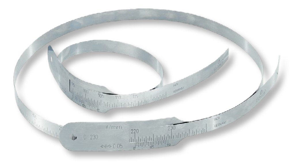 Schwenk 62000063 C-TAPE Stainless Steel, Range 15 - 115, width 12mm, Tape thickness 0.2 mm with vernier 0,05 mm, Type C 115