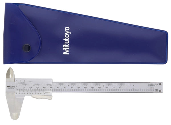 Mitutoyo Vernier Caliper with Thumb Clamp 0-150mm/0-6", 0,05mm, Metric/Inch 531-122