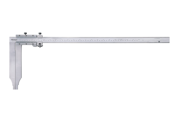 Vernier Caliper, Long Jaw, Fine Adjust. 0-500mm, 0,05mm, Metric/Inch 534-102