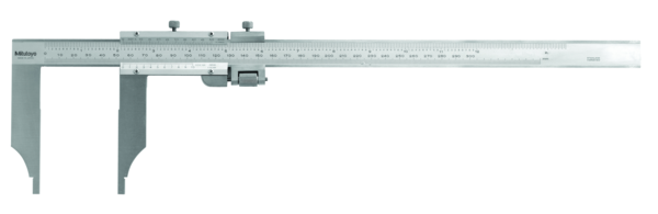 Vernier Caliper, Long Jaw, Fine Adjust. 0-300mm/0-12", 0,02mm/.001", Metric/Inch 534-105