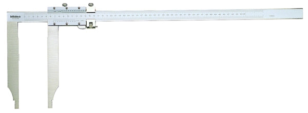 Vernier Caliper, Long Jaw, Fine Adjust. 0-1000mm, 0,02mm, Metric 534-116