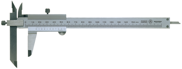 Mitutoyo Vernier Offset Caliper 0-200mm, 0,05mm, Metric 536-102