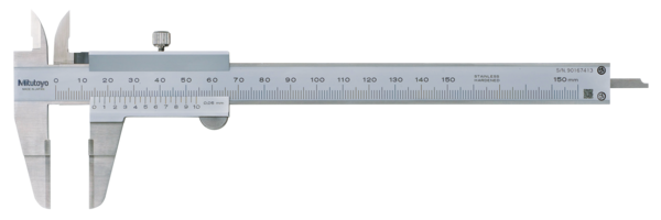 Vernier Point Caliper 0-150mm, 0,05mm, Metric 536-134