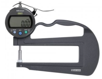 Digital Thickness Gauge, Deep Throat Inch/Metric, 0-0,4", 0,0005" 547-320S