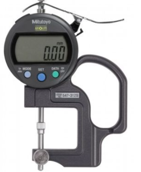 Digital Thickness Gauge, Lens Thickness Inch/Metric, 0-0,4", 0,0005" 547-312S