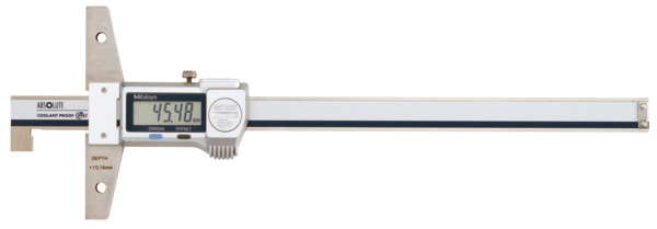Digital ABS Depth Caliper IP67, Hook Type 0-200mm, 571-255-20