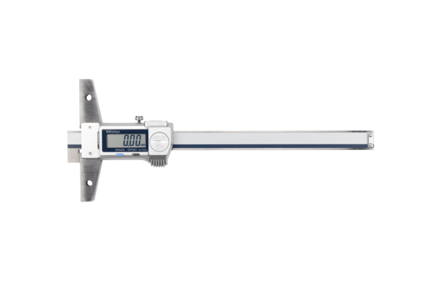 Mitutoyo Digital ABS Depth Caliper IP67, Hook Type Inch/Metric, 0-6"/0-150mm 571-264-20