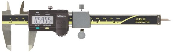 Digital ABS AOS Caliper for Tolerance Inch/Metric, 0-4" 573-281-30