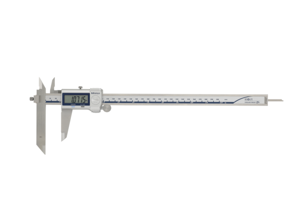 Digital ABS Offset Caliper, IP67 Inch/Metric, 0-300mm/0-12", Thumb Roller 573-704-20