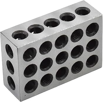 MHC 630-4013, 25 x 50 x 100mm Blocks Description :Block Set with 23 holes Accuracy .005mm