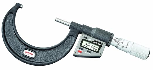 Digital Micrometer Starrett 3732MEXFL-75 Micrometer; 50-75mm Range-Friction Thimble