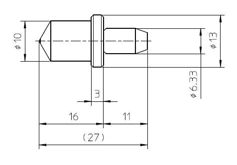 63DIA023 Diamond Ind. Rockw. ISO ASTM HPD48C with DAkkS cert. without Function test,