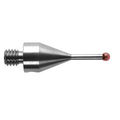 M4 Ø2 mm ruby ball, stainless steel stem, L 19 mm, EWL 9.2 mm A-5000-7547