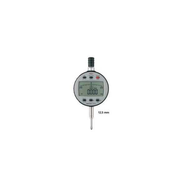 Mahr 4337170 Digital Indicators MarCator 1087 R, Range 12.5mm/.5'' Resolution 0.001 mm / .00005“ Accuracy 0.005mm Repeatability 0.002mm Force 0.65 - 0.90N Stem 3/8''