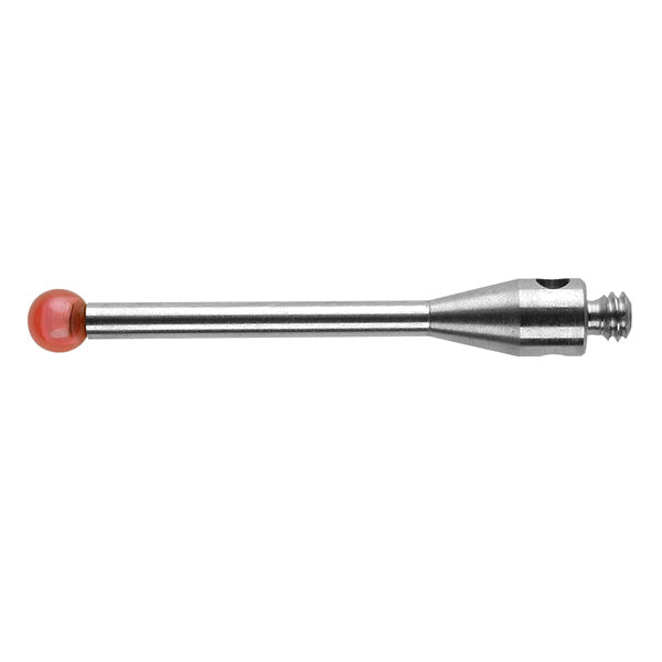 M2 Ø2.5mm ruby ball, stainless steel stem, L 20 mm, EWL 16.4 mm A-5000-7804