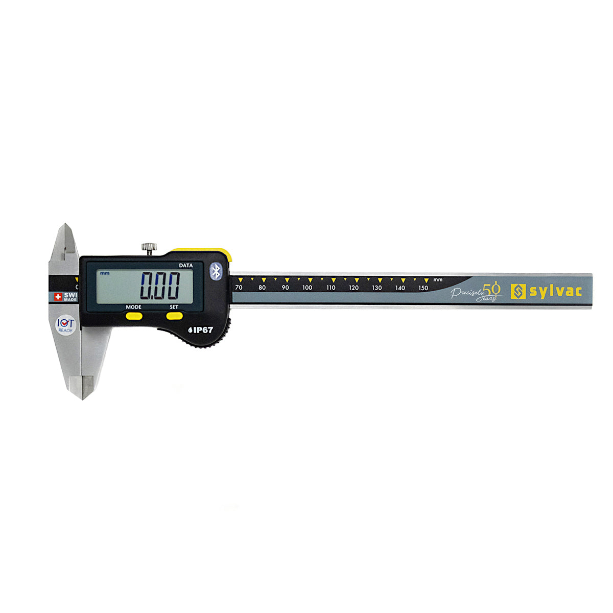 S_CAL Digital Calipers 0-150mm IP67 (Square Depth Rod) 30-810-1506