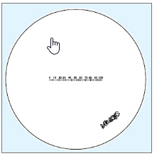 Reticle for MF Gen. B Scale 10 mm (0,1 mm Reading) 12AAG844