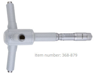 3-Point Internal Micrometer Holtest 9-10", 0,0002", Economy Type 368-879